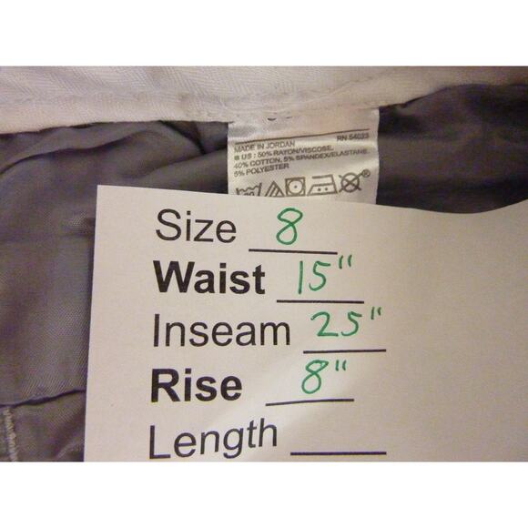 Banana Republic Sloan Gray Pants Size 8 - Picture 7 of 7